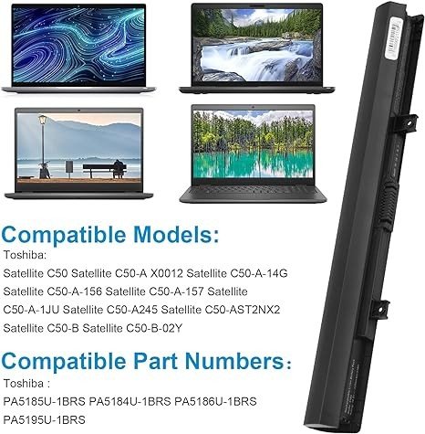 PA5184U-1BRS - BATTERIE ORDINATEUR PORTABLE POUR LAPTOPS TOS...