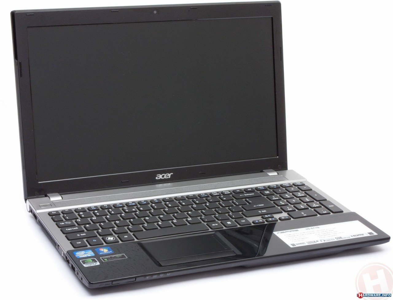 PC ACER Aspire V3-571  Intel(R) Core(TM) i5- 500 GB HDD -4 G...