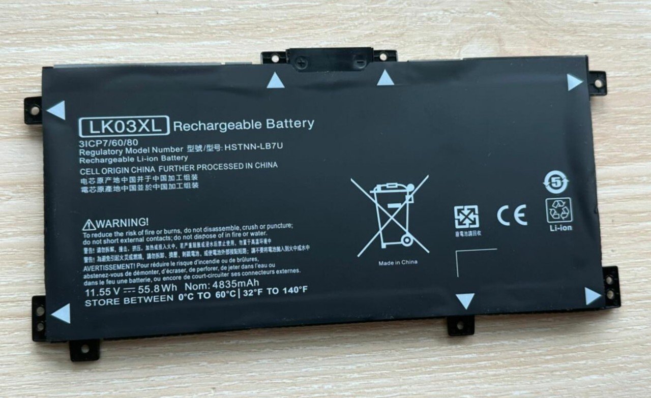 BATTERIE ORDINATEUR PORTABLE - LK03XL POUR LAPTOPS HP Envy X...