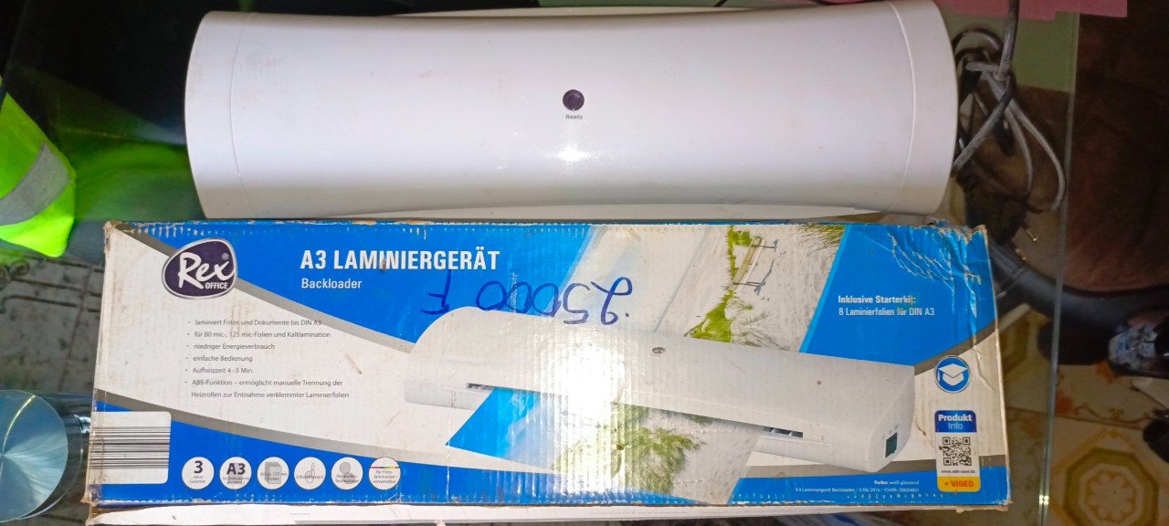 Plastificateur a chaud et a froid