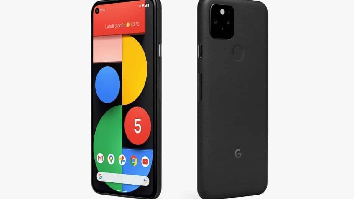 Google Pixel 5; 6 pouces; 128 Go/8Go RAM; (1Nano SIM- eSIM);...