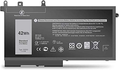 DELL 3DDDG BATTERIE ORDINATEUR PORTABLE POUR LAPTOPS DELL la...