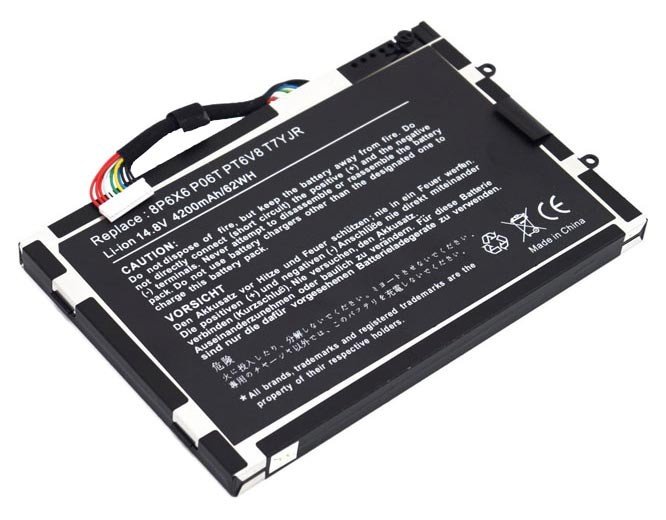 BATTERIE ORDINATEUR PORTABLE - PT6V8 POUR LAPTOPS DELL Alien...