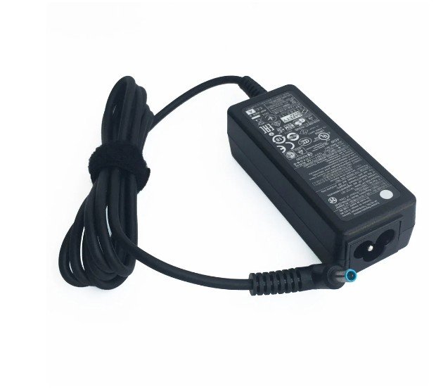 CHARGEUR HP Original 65W 19.5v 2.31 petit bout bleu pour ord...