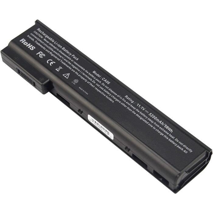 BATTERIE ORDINATEUR PORTABLE HP CA06 POUR LAPTOPS HP ProBook...