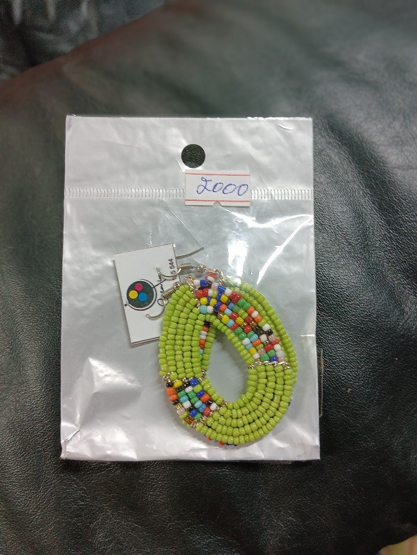 Boucles d’oreilles Ovale Massaï