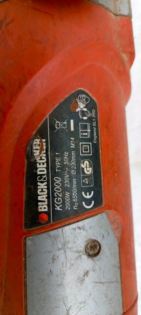 Ponceuse Black Decker en parfait etat