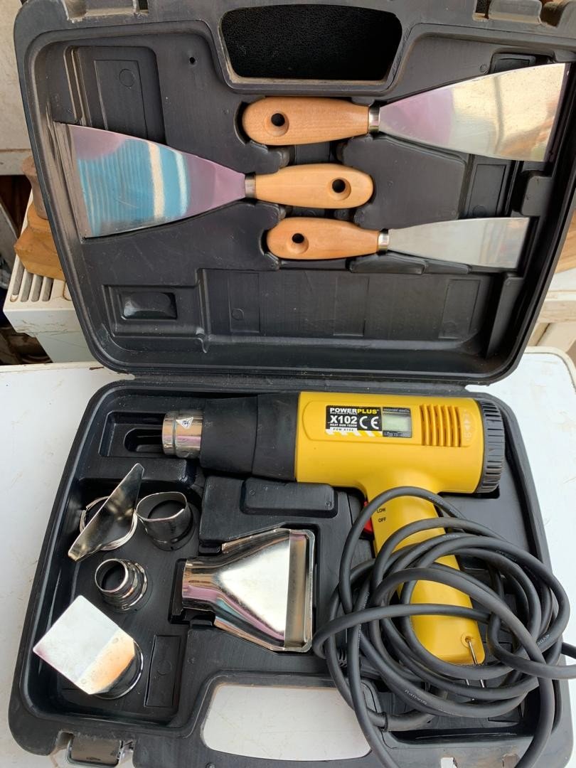 Décapeur thermique 1800 W POWER PLUS  Jaune