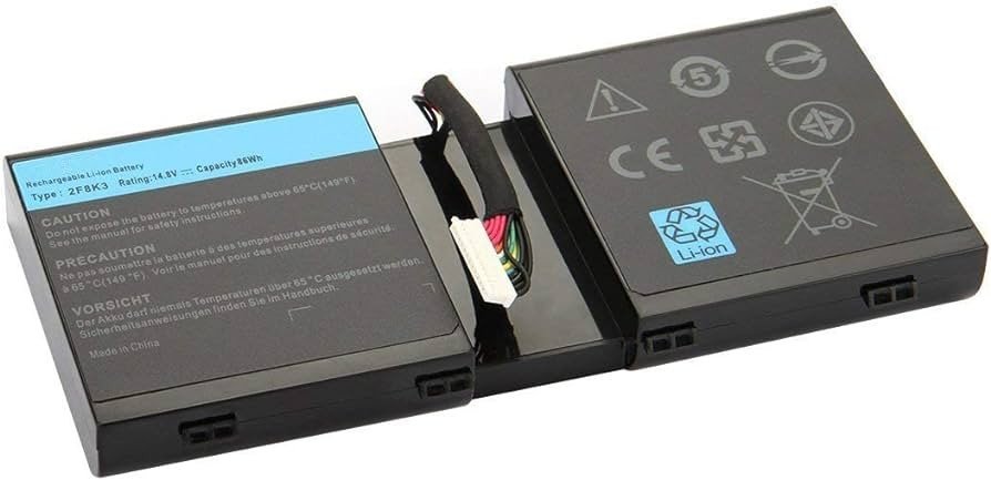 BATTERIE ORDINATEUR PORTABLE - 2F8K3 POUR LAPTOPS Dell 17 R1...