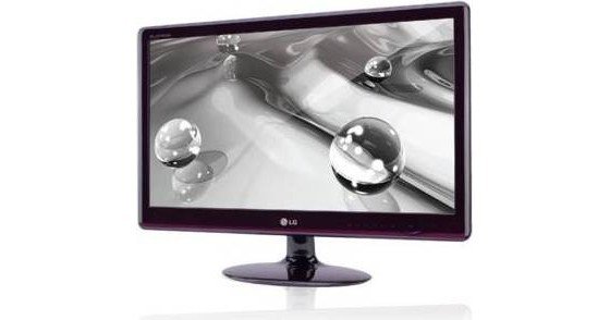  Moniteur LG  FLATRON E2750VV de 27 '' pouces  de couleur no...