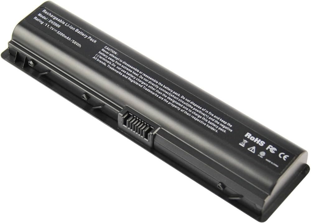 BATTERIE ORDINATEUR PORTABLE - HSTNN-DB42 LAPTOPS HP DV2000;...