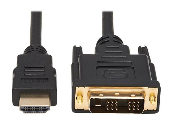 Câble adaptateur HDMI-A vers DVI, Bidirectionnel 1080P, Pla...