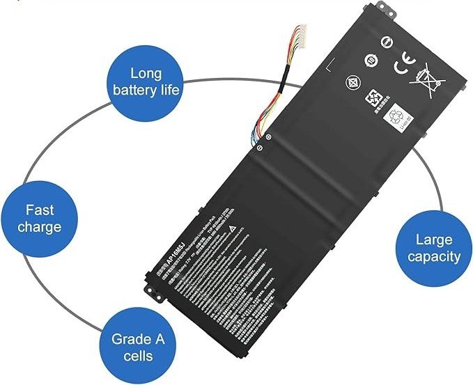 BATTERIE ORDINATEUR PORTABLE - AP16M5J POUR LAPTOPS ACER Asp...