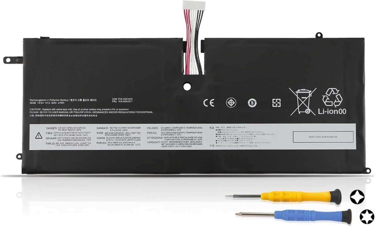 Lenovo 45N1070 Batterie Ordinateur portable Pour Lenovo Thin...