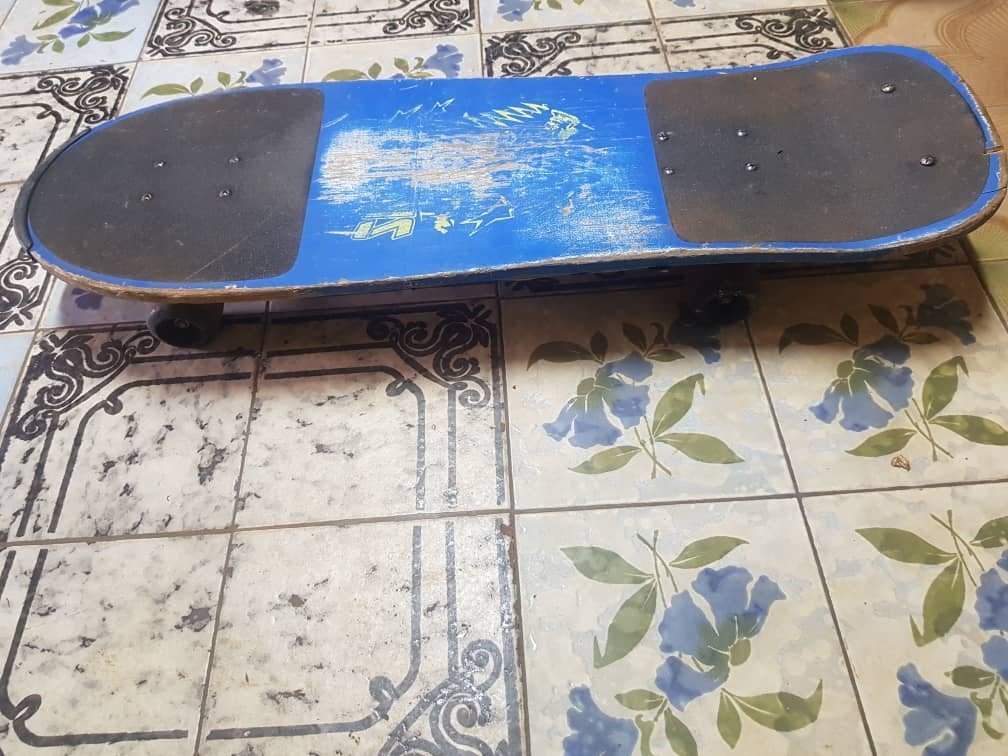 Planche à roulettes Bleu-noir