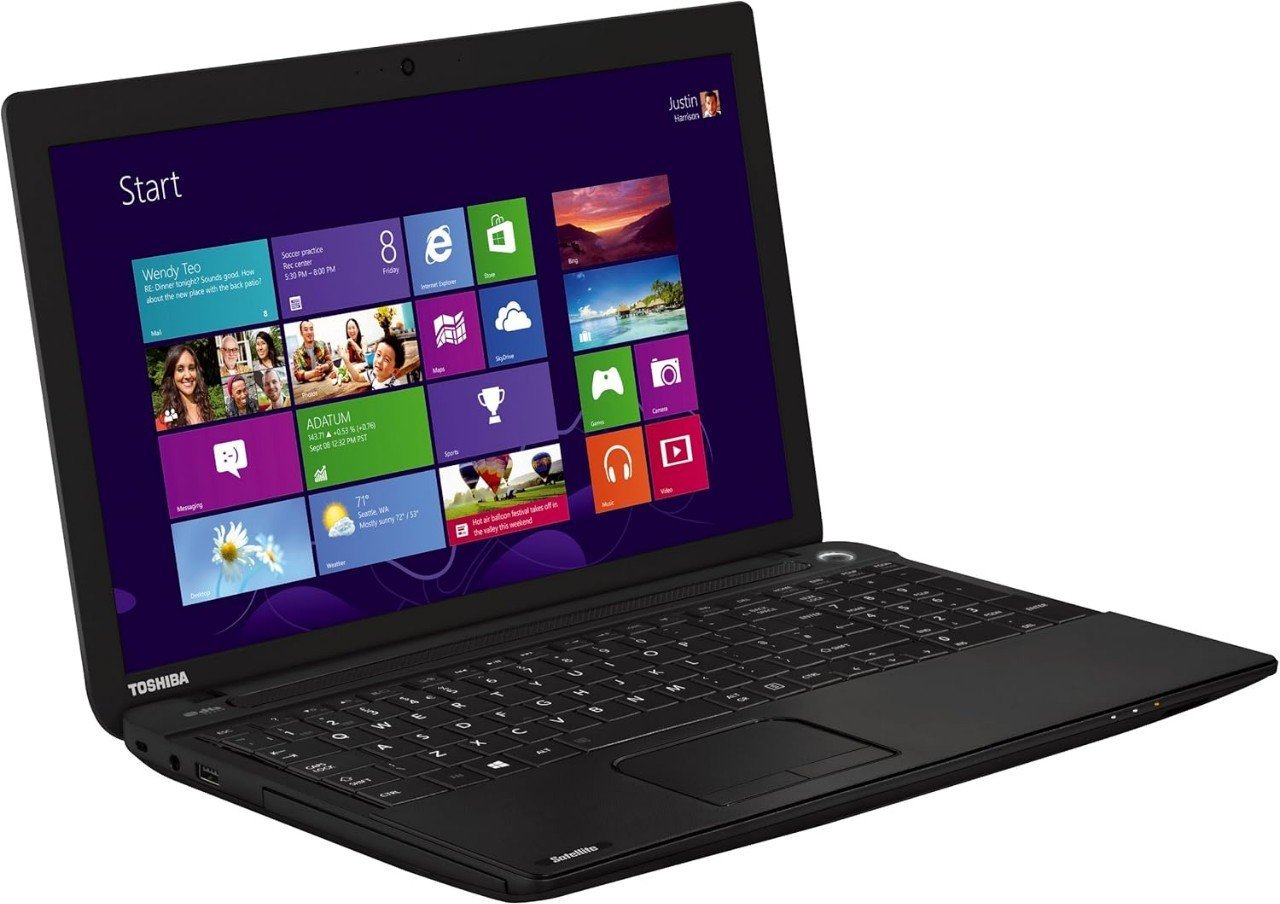 Toshiba Satellite C50D-A-133 15,6 pouces (AMD E1-2100M 1,0 GHz, 8 Go RAM, 500 GB HDD, Windows 10)