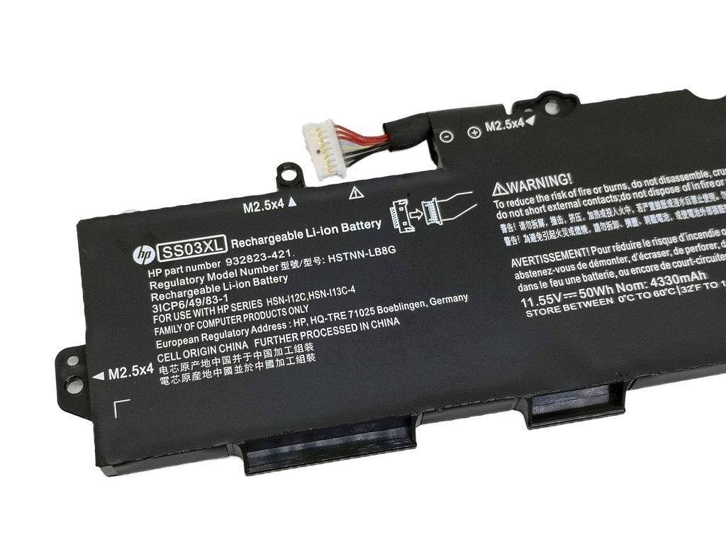 BATTERIE ORDINATEUR PORTABLE - SS03XL POUR LAPTOPS HP ZBook 14u G5; EliteBook 840 G5-3JX63EA; EliteBook 730 G5; EliteBook 840 G5 (3UW52PC); EliteBook 735 G5; EliteBook 840 G5; SS03; HSTNN-LB8; HSN-I12C; 932823-421