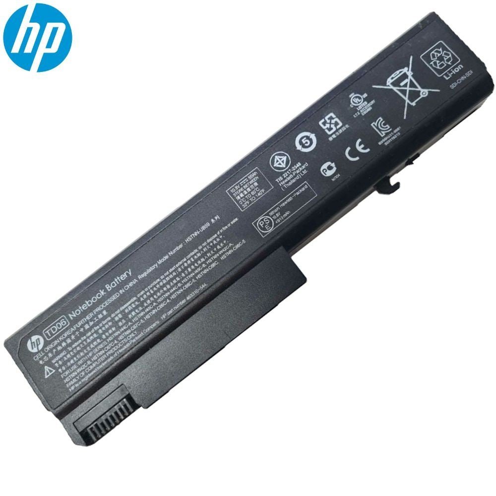 HP TD06XL BATTERIE ORDINATEUR PORTABLE POUR LAPTOPS HP 6535; HP ProBook 6440b / HP ProBook 6445b/ HP ProBook 6450 / HP ProBook 6450b / HP ProBook 6530; TD03XL / BC06 / HSTNN-W42C / HSTNN-W42C-A / HSTNN-W42C-B / HSTNN-XB0E 