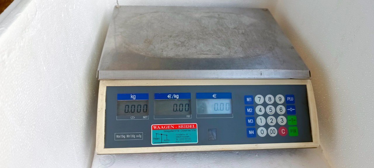 Balance Électronique De Calcul Des Prix WAAGEN-SEIDEL 15KG