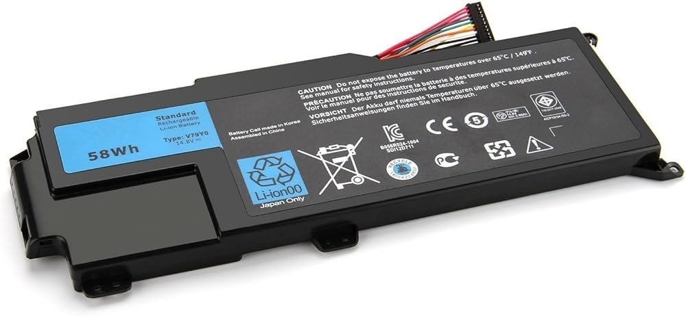 BATTERIE ORDINATEUR PORTABLE - 0YMYF6 POUR LAPTOPS DELL XPS 14Z Series / XPS 14Z-L412X SERIES / XPS 14Z-L412Z SERIES / XPS L412X SERIES /  YMYF6 / V79Y0 / V79YO 