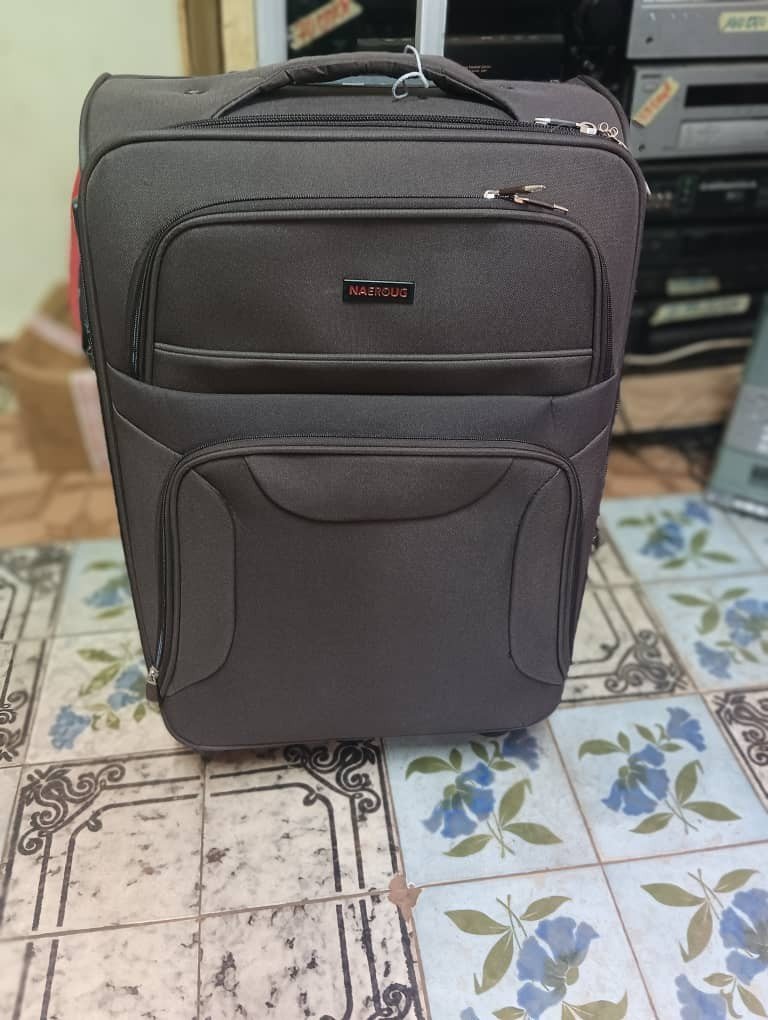 Valise Naeroug marron