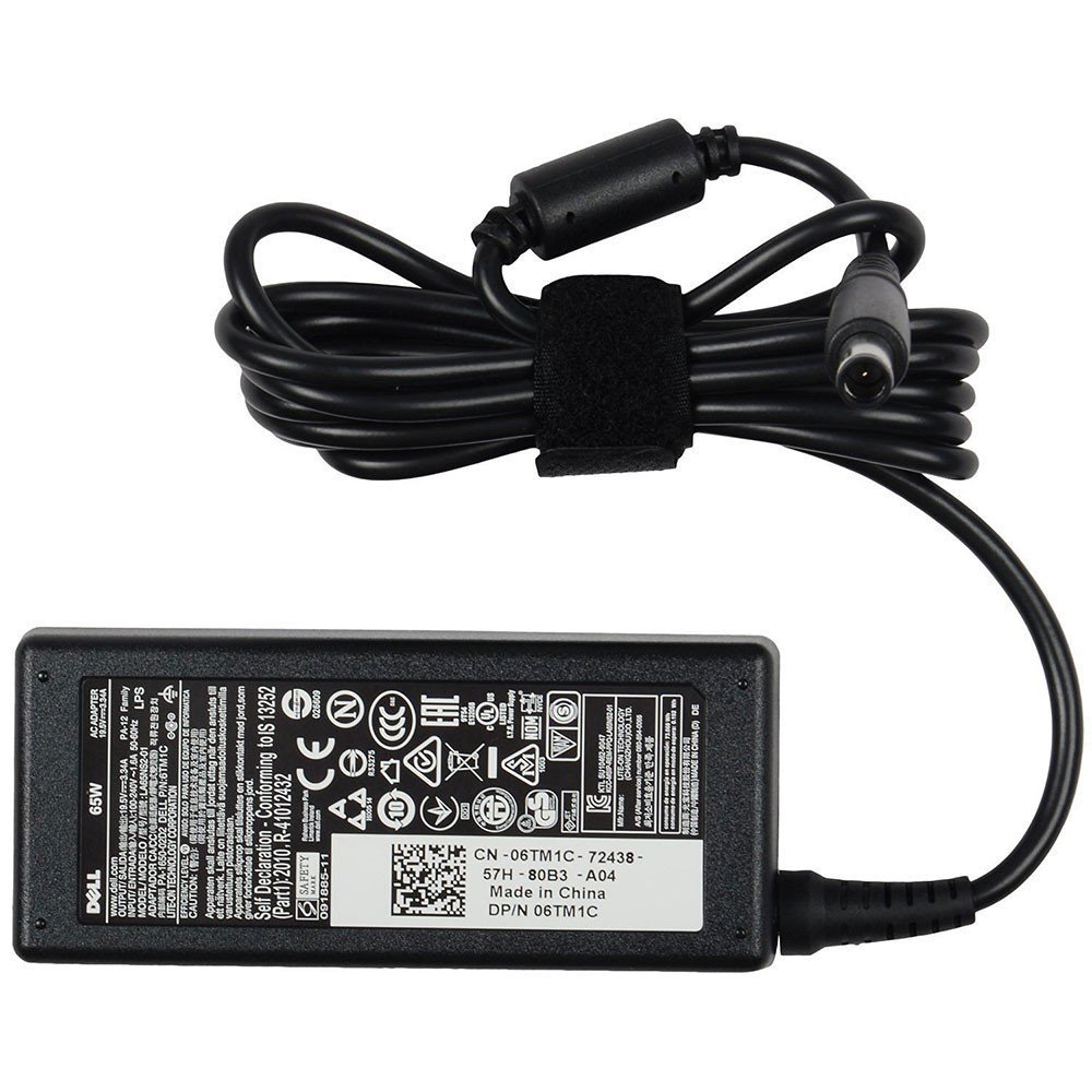 CHARGEUR Originale PC PORTABLE DELL GROS BOUT 19.5V 3.34 Ampère