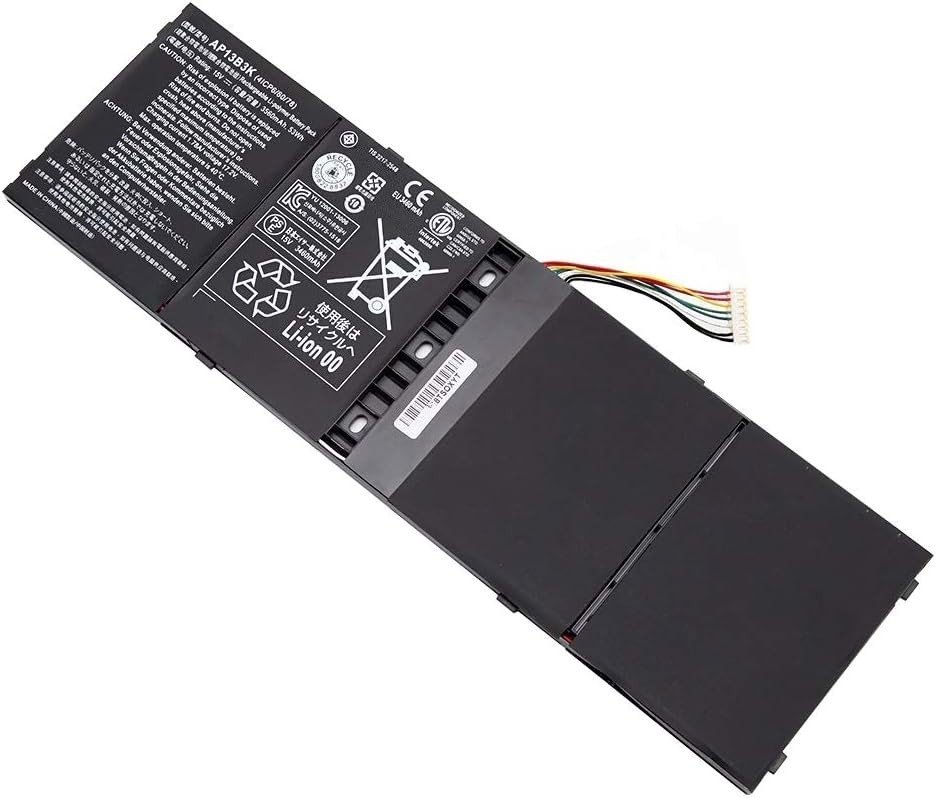 ACER AP13B3K Batterie d'ordinateur portable AP13B8K pour Acer Aspire V5 R7 V5-572G V5-573G V5-472G V5-473G V5-552G M5-583P V5-572P R7-571 AP13B8K