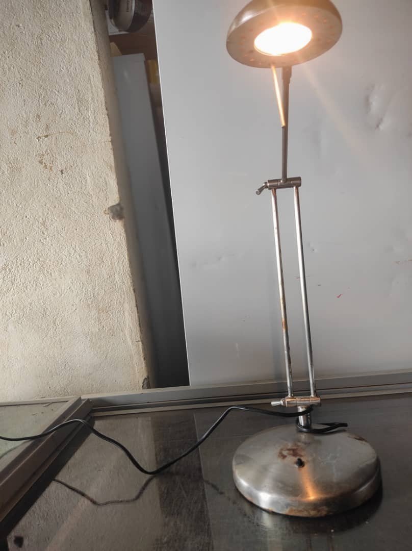 Lampe lecture aluminium orientable