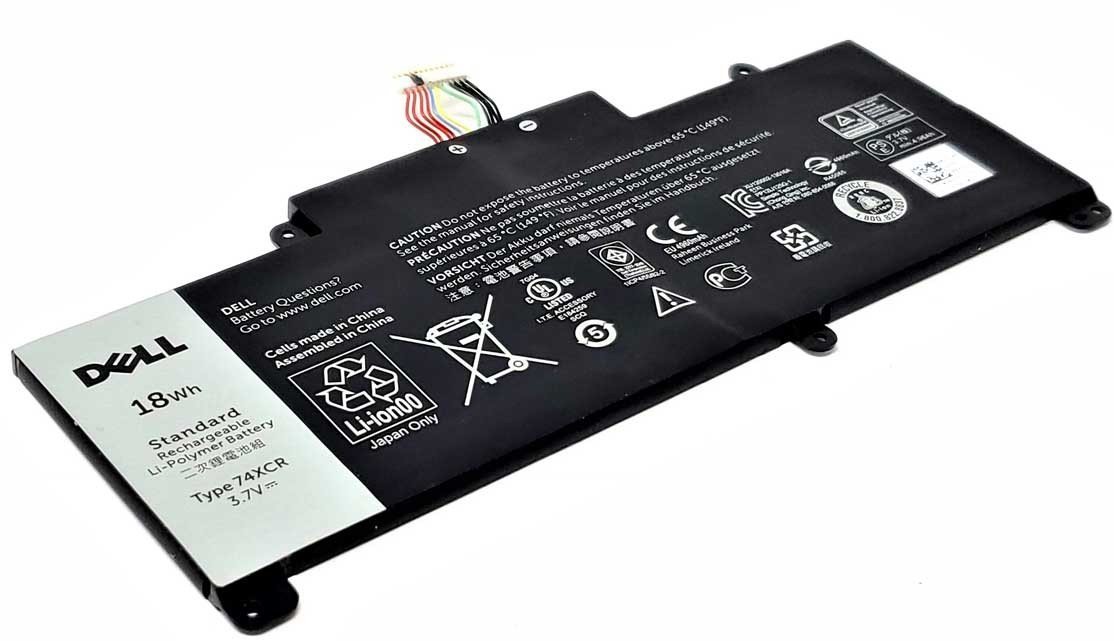 BATTERIE ORDINATEUR PORTABLE - 74XCR POUR LAPTOPS DELL Venue 8 Pro (5830) T01D Tablet /  074XCR / X1M2Y / 0X1M2Y / VXGP6 / 0VXGP6
