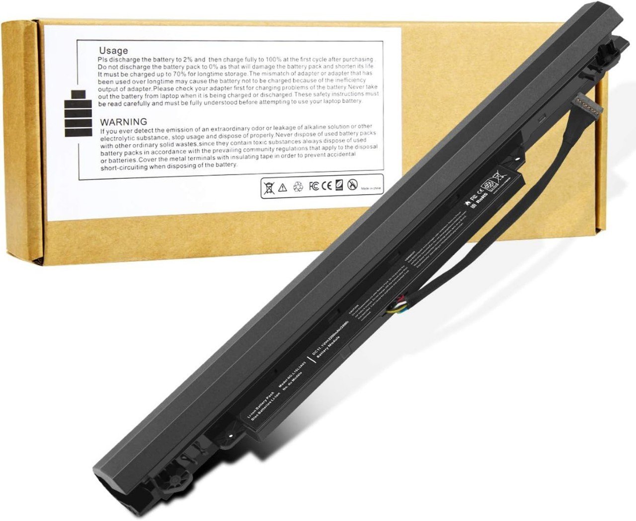 LENOVO L15L3A03 BATTERIE ORDINATEUR PORTABLE - POUR LAPTOPS LENOVO IdeaPad 110-14AST; 110-14IBR; 110-15ACL; 110-15AST; L15S3A02; 5B10L04215; 5B10L79278; L15C3A03