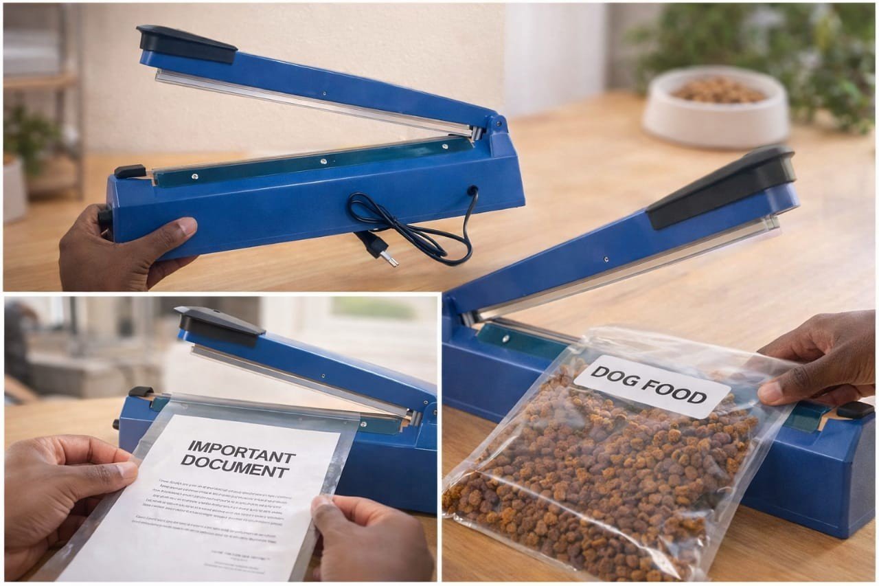 PFS- 300 Plastifieuse à Froid- pour sceller des sacs plastiques, et protéger des documents importants