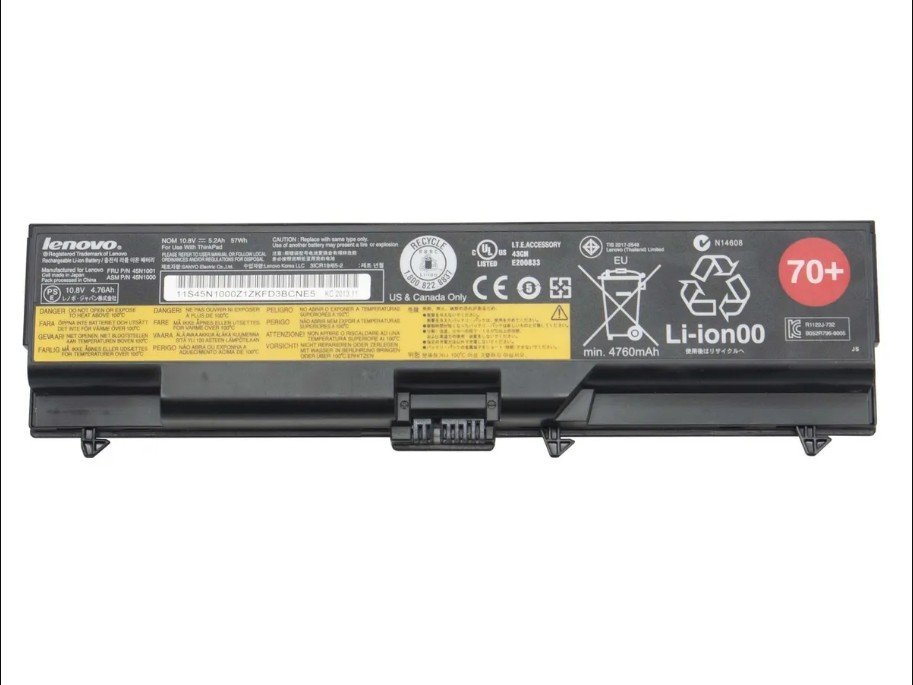 BATTERIE ORDINATEUR PORTABLE - 45N1005 POUR LAPTOPS LENOVO & ThinkPad