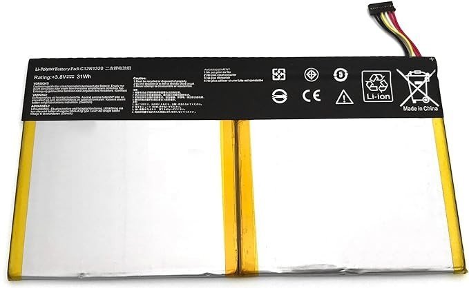 BATTERIE ORDINATEUR PORTABLE - C12N1320 POUR LAPTOPS ASUS Transformer  Book H100TAM /  H100TC / H100TAR /  H100TA /  H100TAF / T100TAR / R104TAM / R104TAF / R104TC / R104TAL / H100TAL /  R104TAR