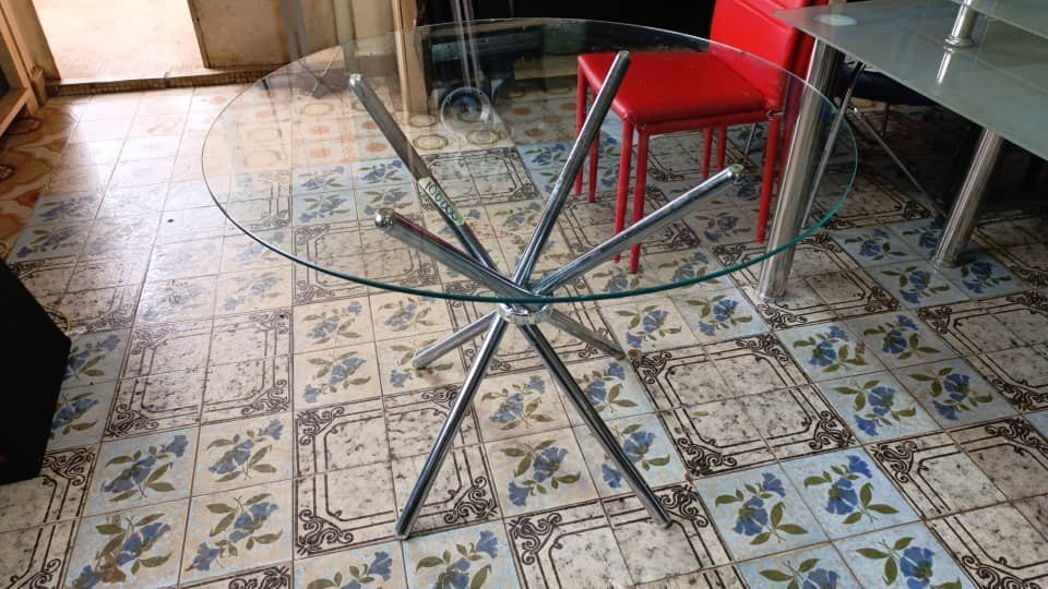 Table Ronde Verre 4 places