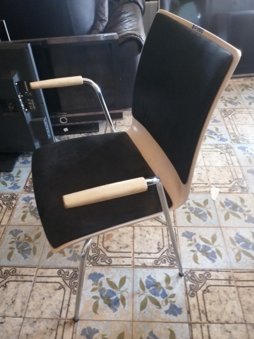 CHAISE DE RECEPTION NOIR