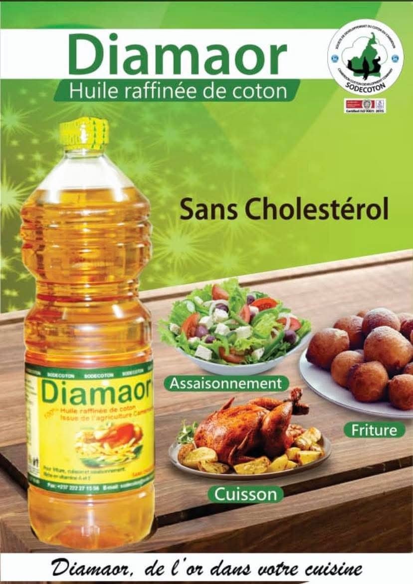 Huile DIAMAOR en carton de 15 bouteilles de 1 L