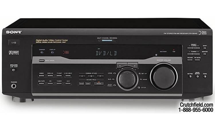 Amplificateur SONIC STR-DE 445 Récepteur A/V avec Dolby Dig...