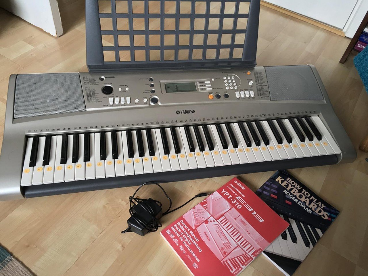 Piano Yamaha PSR-E313 Clavier sensible au toucher Clavier po...