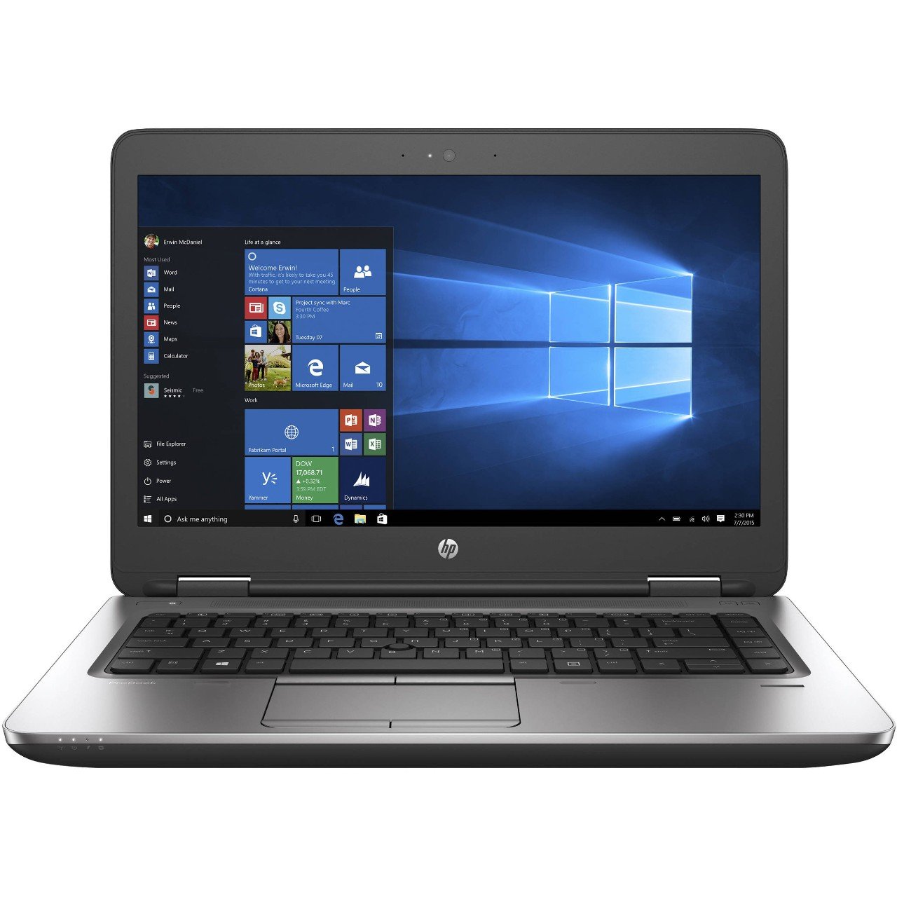 HP PROBOOK 650 G3, Intel Core i5-7300U CPU @ 2,60 GHz 2,71GH...